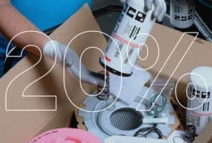 kits de service, huiles et fluides Atlas Copco avec 20% de rabais